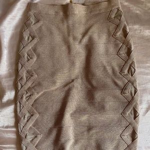 Bebe Bandage Skirt